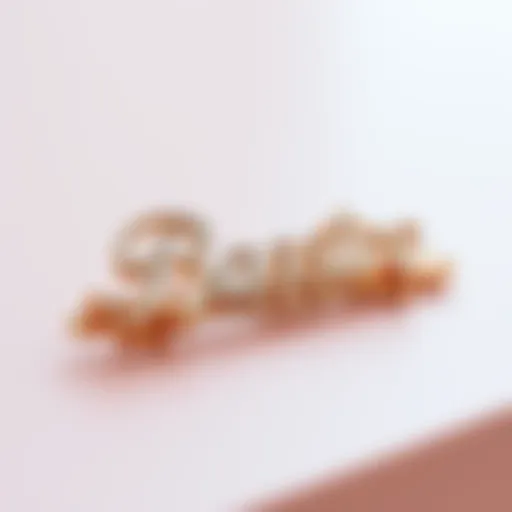 Elegant personalized name barrette showcasing intricate design