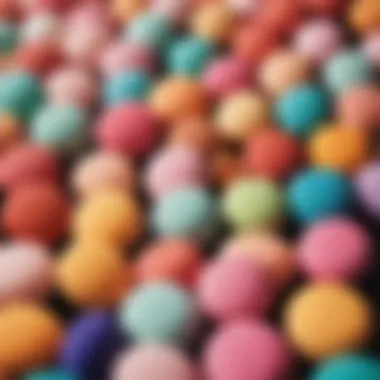 Variety of Reusable Makeup Sponges Different types of reusable makeup sponges arranged aesthetically