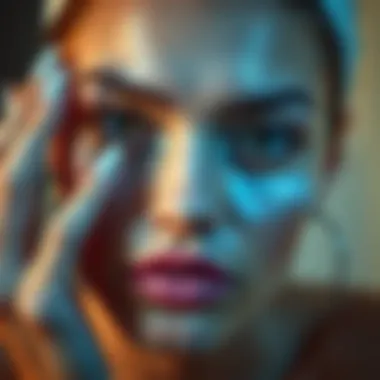 Pore Care Skincare Routine Demonstration of a skincare routine focusing on pore care