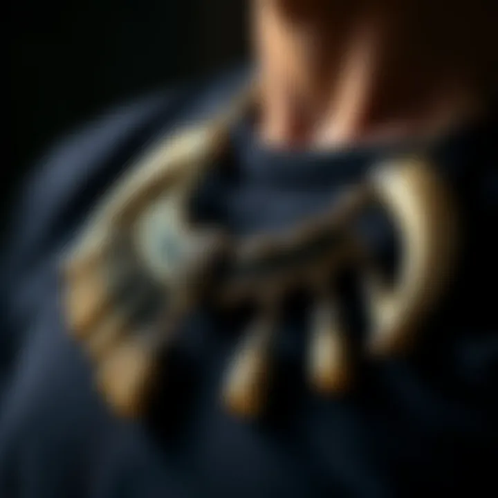 Artisan Craftsmanship of the Italian Horn Necklace Craftsmanship details of the Italian horn necklace