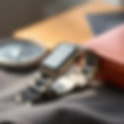 Elegant design of a magnetic Apple Watch band