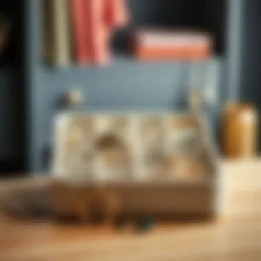 Compartmentalized Storage for Easy Access Fashionable jewellery organizer with multiple compartments