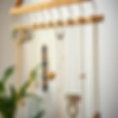 Eco-Friendly Jewellery Storage Solutions Sustainable jewellery hanger made from recycled materials