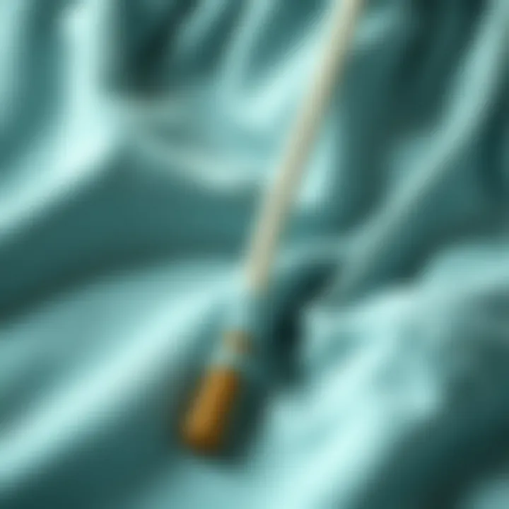 Textural Details of Drawstring Fabric Close-up of drawstring fabric texture