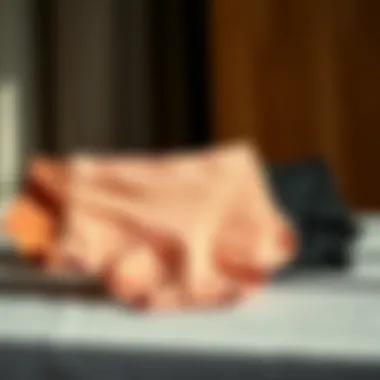 Diverse Designs of Seamless Boyshorts Different styles of seamless boyshorts displayed elegantly on a flat surface