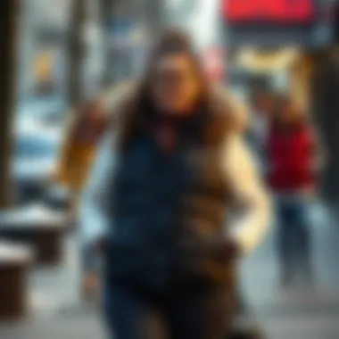 Diverse Styles of Plus-Size Winter Vests Different styles of winter vests tailored for plus sizes