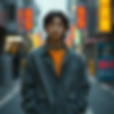 Urban Contemporary Korean Workwear Contemporary Korean workwear styles in urban settings
