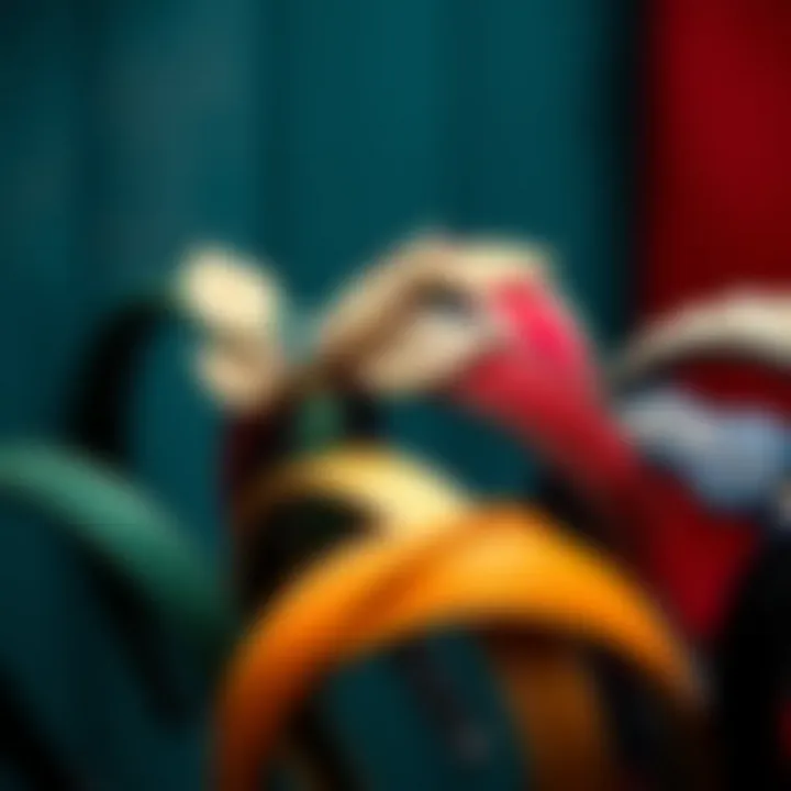 An array of headbands inspired by the Jazz Age, highlighting various designs and colors prevalent in modern fashion.