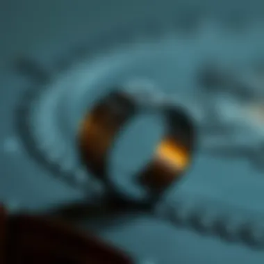 Craftsmanship of Gothic Wedding Bands A close-up of the craftsmanship of gothic wedding bands