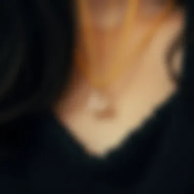 Cultural symbols represented through letter necklaces as gifts