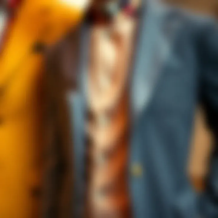 Color Dynamics: Shades for the Preppy Look A color palette featuring various shades suitable for preppy blazers