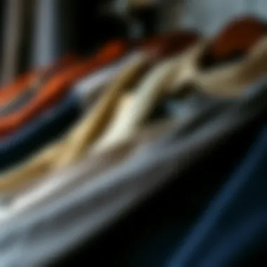 Fabric Selection: Exploring Blazer Textures A range of fabric swatches for preppy blazers