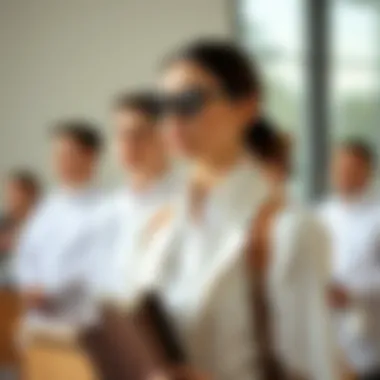 Symbolic representation of the color white in education