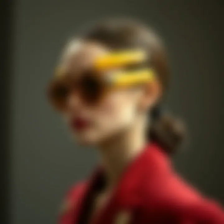 Historical evolution of the banana clip in fashion