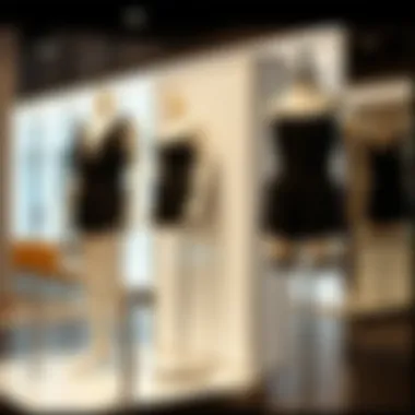 Stylish black shorts onesie on a mannequin