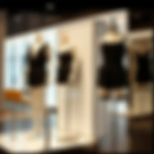 Stylish Display of Black Shorts Onesie Stylish black shorts onesie on a mannequin