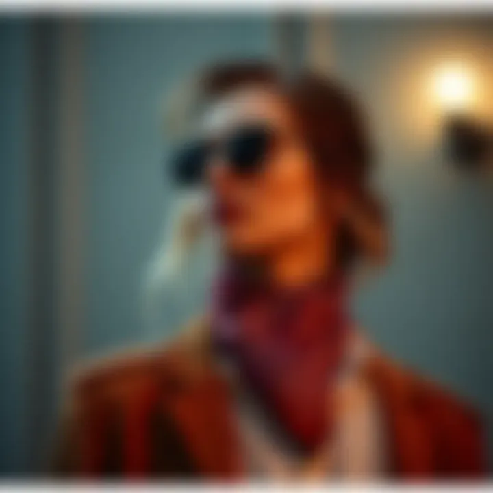 Sophisticated styling tips featuring bandanas