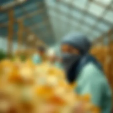 Sustainable production of mulberry silk showcased