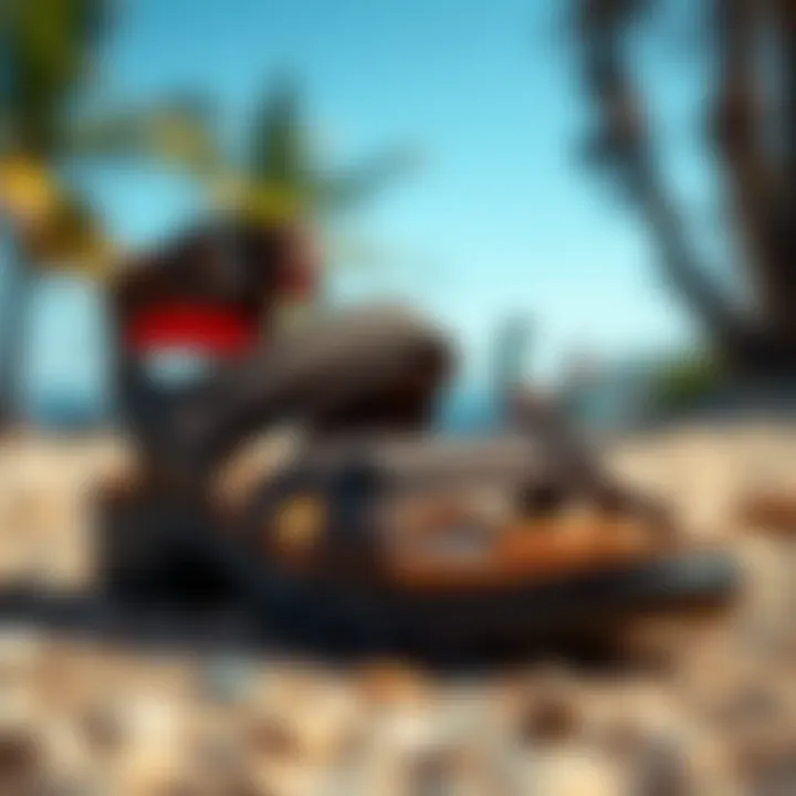 Comfortable sandals ideal for summer outings