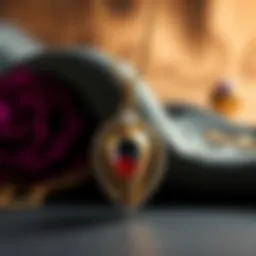 Elegant urn necklace featuring a vibrant birthstone