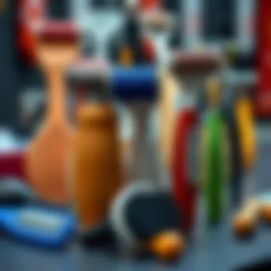 Variety of Callus Remover Tools Variety of callus remover tools displayed